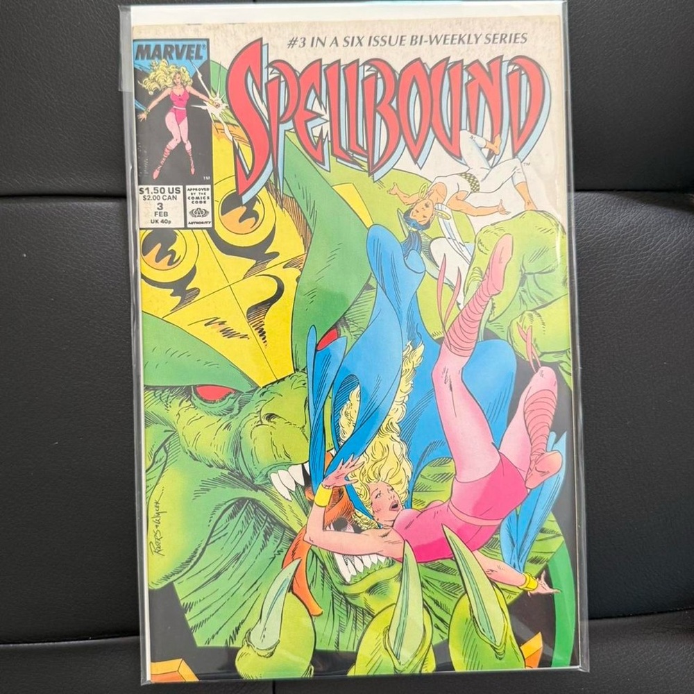 Marvel Spellbound #3 1988 Comic